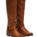 Frye  Phillip Harness Tall Boots Cognac Sz 11 Photo 0