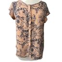 Premise Studio Women's  Pink Floral Blouse Size S Photo 1