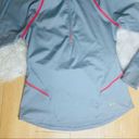 Under Armour Under Armpur athletic sweatshirt gray and pink long sleeve size L Photo 11