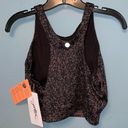 Gottex G by  Crop Top with Built in Bra in Gravel Size XL Photo 5