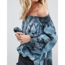 One Teaspoon Off The Shoulder Tie Dye Top NWOT Photo 5