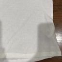 Jun & Ivy  Shirt Women’s Medium White Flutter Sleeve Sleeveless Pocket Blouse Photo 4
