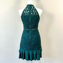 Two Sisters The Label Mika Mini Dress in Emerald Green Photo 4