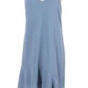 Lush Clothing Lush Women's Size XS Asymmetrical Ruffle Hem Sleeveless Dress in Slate Blue NWT Photo 0