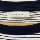 The Row All :  crewneck striped short sleeve dress Photo 1