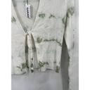 Garage  Top Women XS Ivory NEW Y2K Tie Dye Hippie Retro Summer Festival Fairycore Photo 4