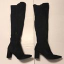 Wild Diva Lounge  faux suede over the knee boots heeled women size 10 Photo 0