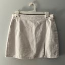 Princess Polly White Denim Skirt Photo 1