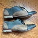 Free People  Two Tone Oxford Style Shoes Made in India Photo 10