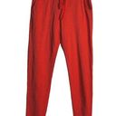 Zyia  Active Pants Womens Medium Orange Red Don't Wake Me Thermal Waffle Joggers Photo 0