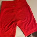 Lululemon Dark Red  Align Shorts 6” Size 4 Brand New Photo 0