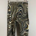 Motel Rocks  Jeans Zoven Flare Trouser in 70s Ripple Swirl Pattern XXS Brown Photo 7