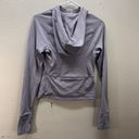 Lululemon  Jacket Women 4 Purple Move With Ease Hoodie Full Zip Athleisure Yoga Photo 4