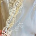 Natori Vintage  Lace Open Robe Sheer Bridal Lingerie M Photo 4