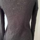 Wooden Ships  Gray Sweater Cross Over Front Mohair Wool Long Sleeve Small/Medium Photo 1