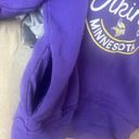 NFL Team Apparel Purple Minnesota Vikings Vintage Sweatshirt Photo 1