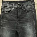 3x1  Authentic Straight Chewed Hem Crop Jeans | Elise Faded Charcoal Wash | 25 Photo 4