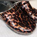 Dansko  Leopard Clog Shoes sz 39 Photo 2