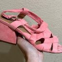 Comfortview  Felipa pink suede strappy sandals heels Photo 7