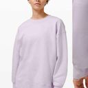 Lululemon  Perfectly Oversized Crew Light Lavender Photo 0