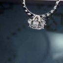 18K White Gold Plated Adjustable Snowflake 1.5 CT CZ Diamond Wedding Ring Silver Photo 3