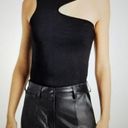 n:philanthropy  Womens Yvonne Asymmetric Cotton Muscle Tank Top Shirt Size XS Photo 0