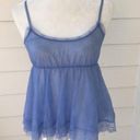 Free People periwinkle lace tank top Photo 1