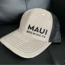 Pacific&Co Maui Brewing  Burlap Trucker Hat | Island Brewed Photo 1