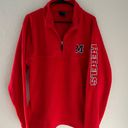 Oversized Ole Miss Fleece Quarter Zip Size L Photo 0