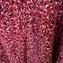 Skinny Girl  Mesh Shoulder Long Sleeve V-Neck Berry Sweatshirt Blouse Size 3X New! Photo 4