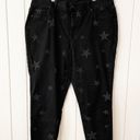 Maurice's  Black Star Print High-Rise Jeans Photo 1