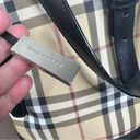 Burberry  London Nova Check Classic Plaid Canvas Leather Bucket Bag Purse Photo 1