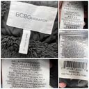 BCBGeneration Puffer Jacket Faux Fur Lined Parka Coat Black XL Photo 3