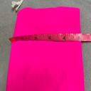 Good American  Womens 0 Swimwear Swim Bikini Top Hot Pink Strapless Bandeau NWT Photo 5