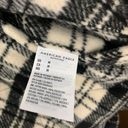 American Eagle Reversible Women’s Puffer Jacket Black Plaid Size Medium Photo 9