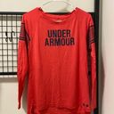 Under Armour Women’s long-sleeve  pink shirt — small Photo 0