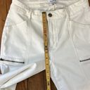 Pistola  high waisted women’s white side zip cargo pocket jeans size 28 Photo 3