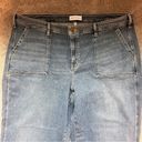 Lane Bryant  Denim Jeans Women’s Sz 24 Wide Leg Medium Wash Midrise Photo 2