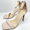 Wild Diva  Sandals Size 6.5 Pink Square Toe Ankle Strap High Heel Photo 0