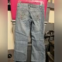 No Bo Vintage  Flare Bling Lightwash Denim Jeans Y2K Photo 3