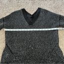 ALLSAINTS  Quinta Shine Sweater in Black/Silver Photo 11