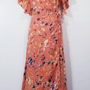 Haute Hippie  Women size Medium Tribe Floral Wrap Maxi Dress Photo 11