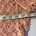 Source Unknown Women’s Unbranded 100% Cotton Pink Machine Crochet‎ Feminine Sweater & Cover Up Photo 9