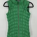 Athleta  Downtown Green Goose Down Quilted Puffer Vest Size XS Photo 0