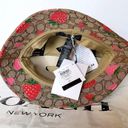 Coach NWT  Signature Wild Strawberry Print Bucket Hat CH392 Photo 7