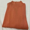 Dress Barn  Orange Mock Neck Sweater Photo 6