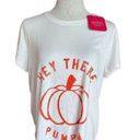 Isabel Maternity NWT Womens  Hey There Pumpkin Fall Graphic Tee Shirt - Sz XL Photo 0