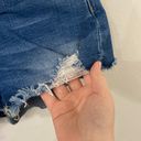 American Eagle  super stretch distressed hi-rise denim shortie button fly size 0 Photo 4