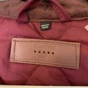 BLANK NYC  37DJ5993 Women’s Burgundy Long Sleeve Quilted Bomber Jacket Size Medium Photo 8