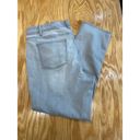 Talbots  Jeans Women's 16W Gray Denim Stretch Slim Ankle Zip Fly 5-Pockets B62 Photo 3